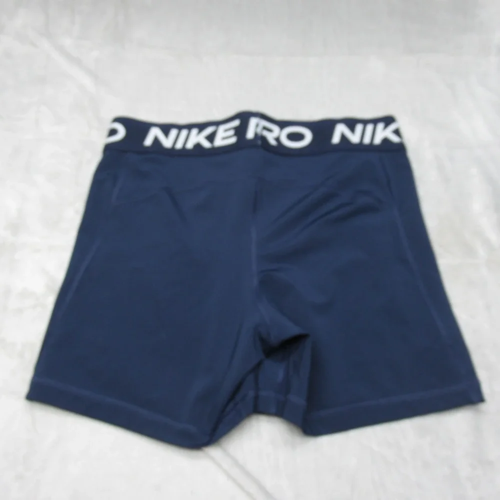 Nike Pro Shorts Youth? Large‎ Blue Compression Dri-FIT Training Athletic Running